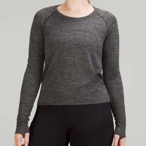 Lululemon Swiftly Tech Long Sleeve Shirt 2.0 *Race Length Size 6 Grey